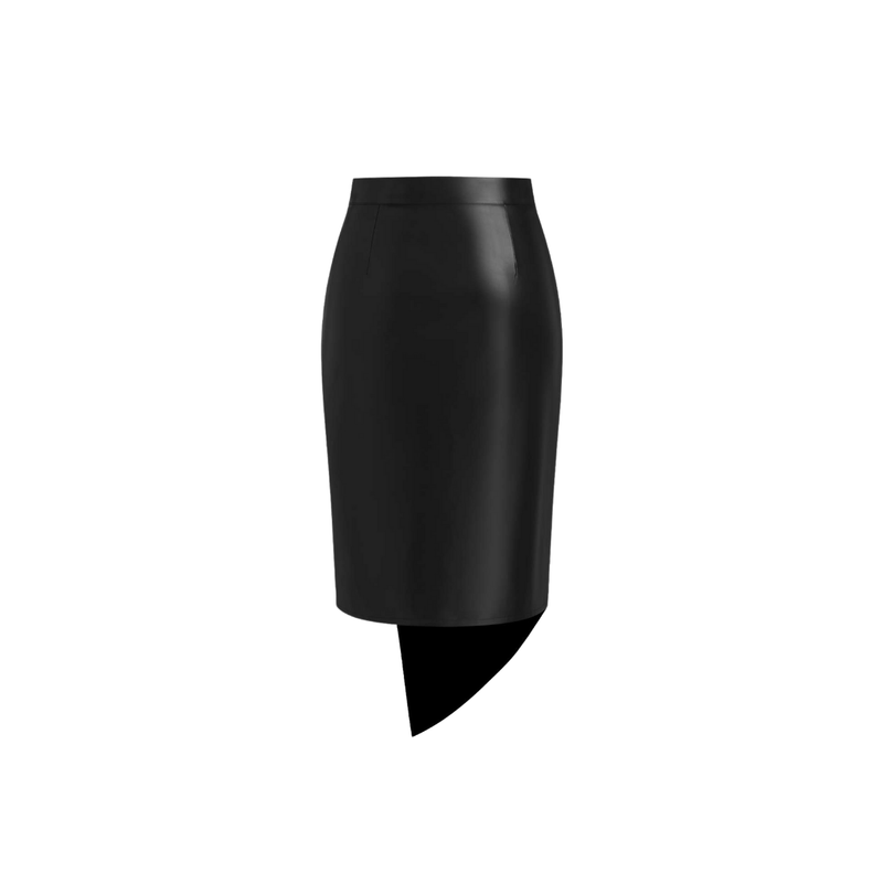 Femme Fatale Faux Leather Skirt