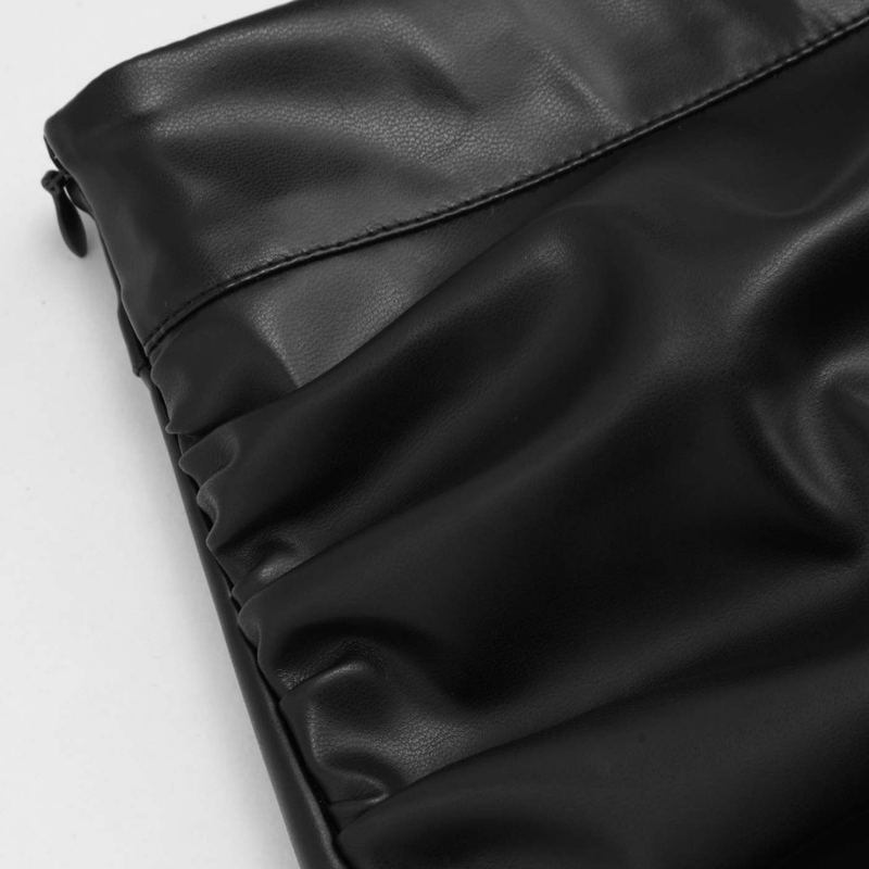 Femme Fatale Faux Leather Skirt