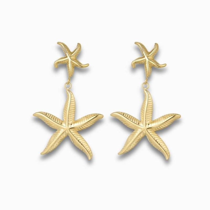 Star earrings