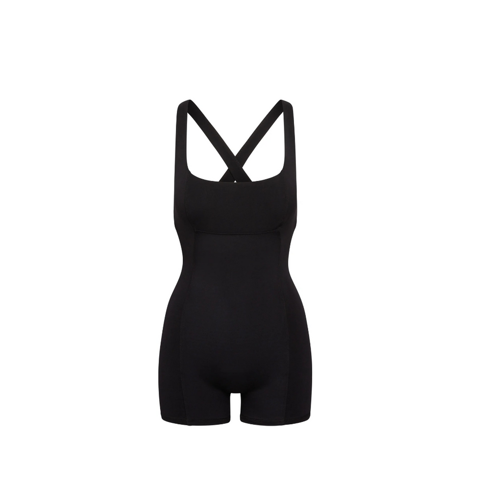 Power Playsuit Schwarz